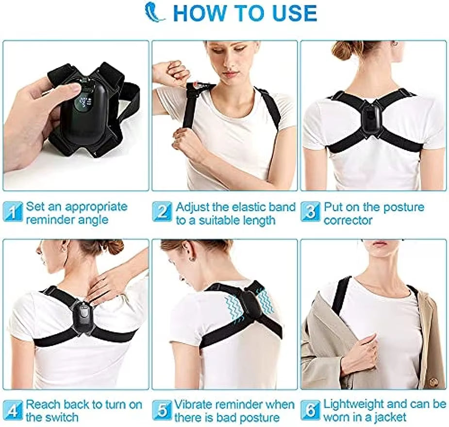 Alignix posture support belt breathable fabric detail